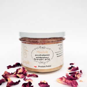 Miodzik z płatkami róży